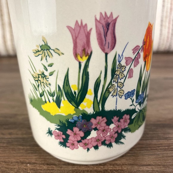 Floral Boho Vintage Mug Cottagecore Tea Mug with Flowers, Coffee Cup - Picture 8 of 9